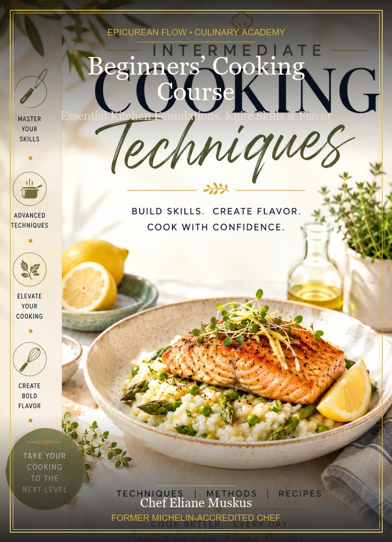 Beginners’ Cooking Course by Chef Eliane Muskus