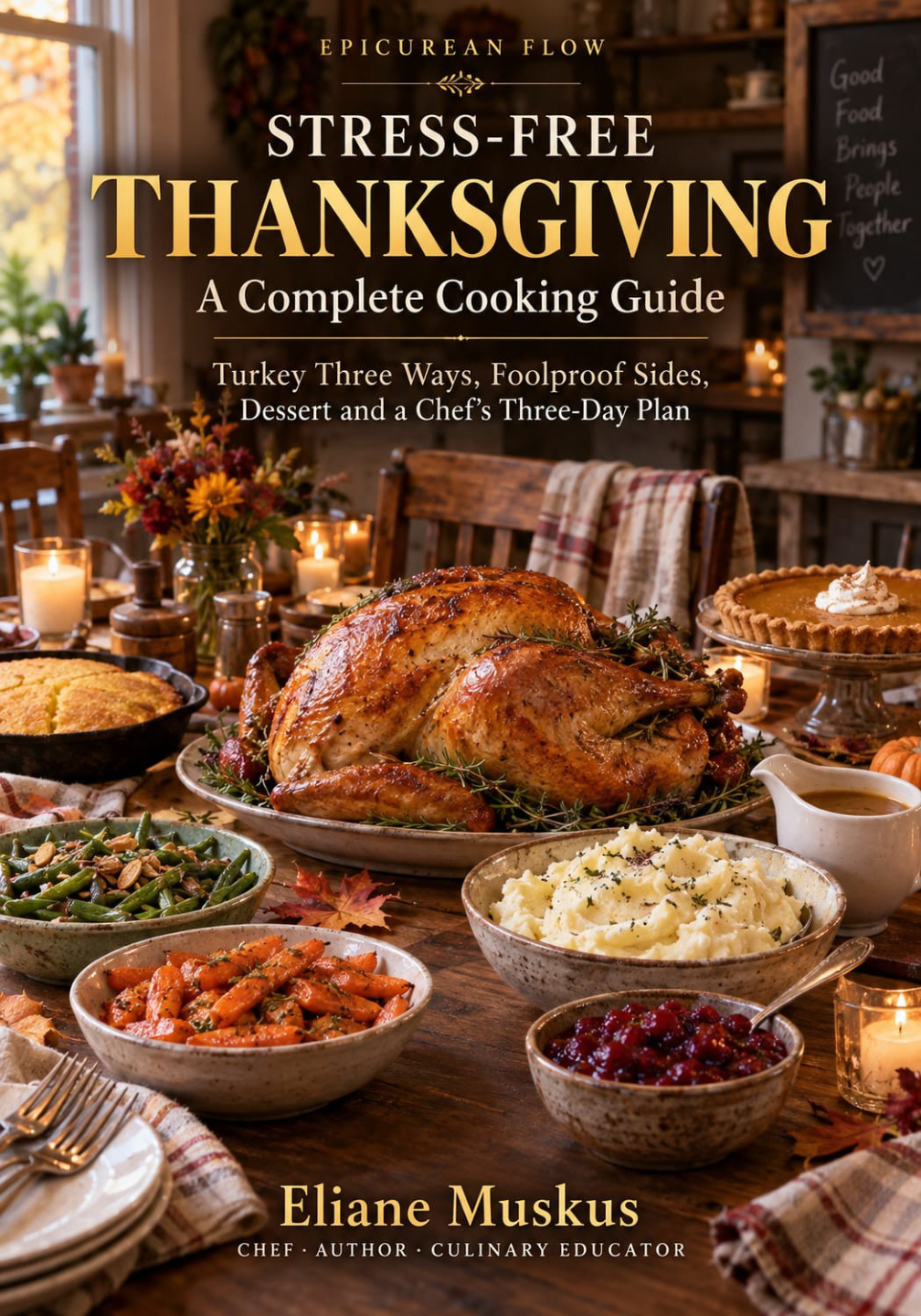 Stress-Free Thanksgiving Cooking Guide Cover